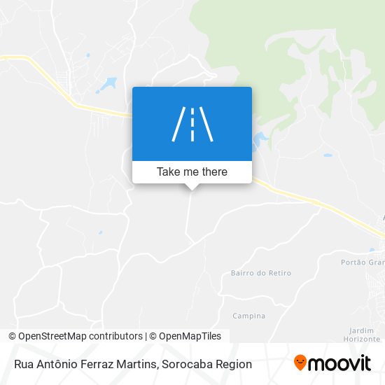 Rua Antônio Ferraz Martins map