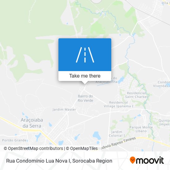 Rua Condomínio Lua Nova I map