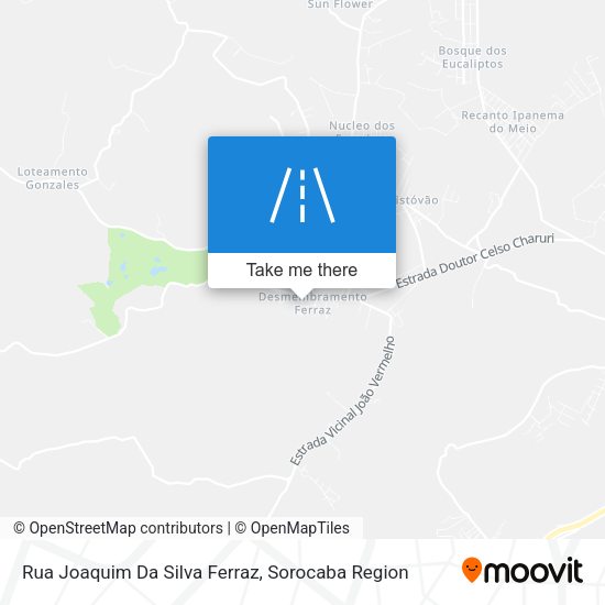 Rua Joaquim Da Silva Ferraz map