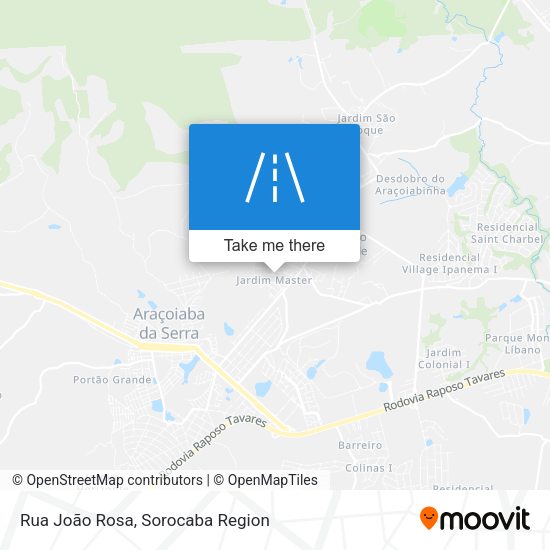 Rua João Rosa map