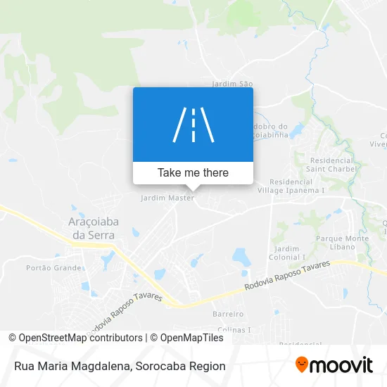 Rua Maria Magdalena map