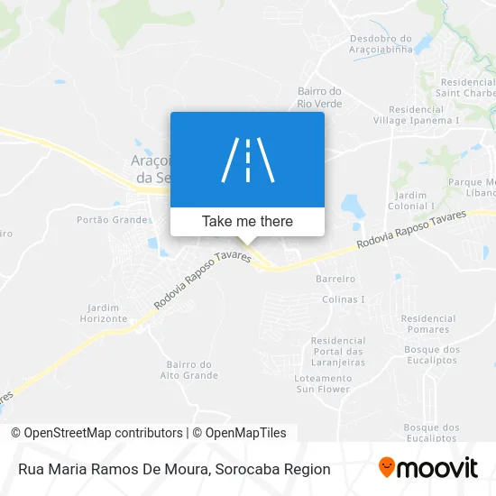 Rua Maria Ramos De Moura map