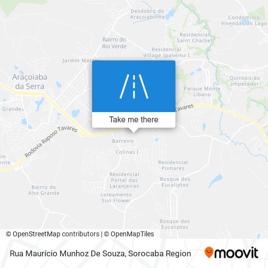 Rua Maurício Munhoz De Souza map