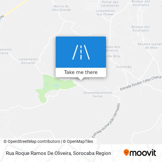 Rua Roque Ramos De Oliveira map