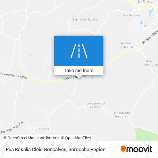 Rua Rosália Cleis Gonçalves map