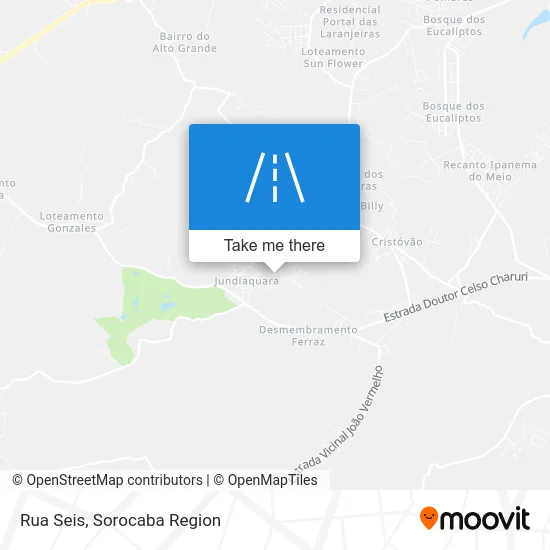 Rua Seis map