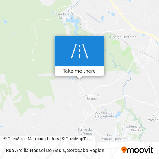 Rua Arcília Hessel De Assis map