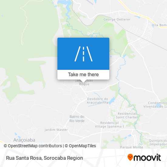 Rua Santa Rosa map