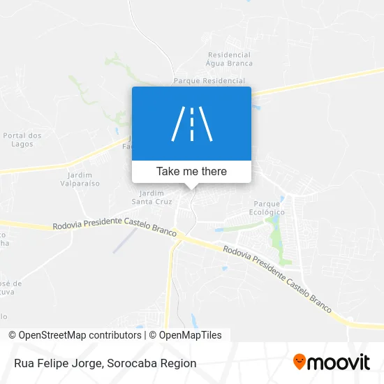 Rua Felipe Jorge map
