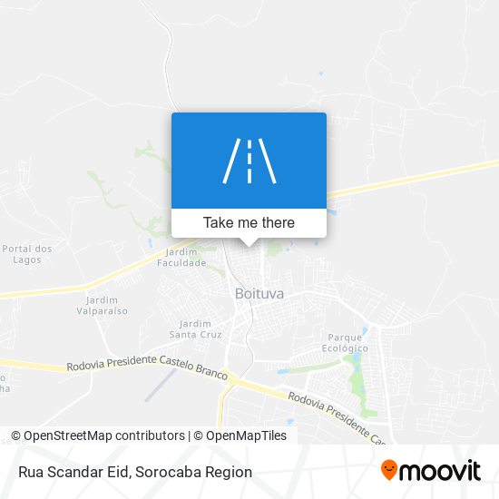 Rua Scandar Eid map