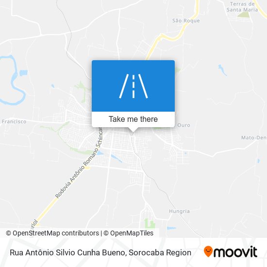 Rua Antônio Silvio Cunha Bueno map