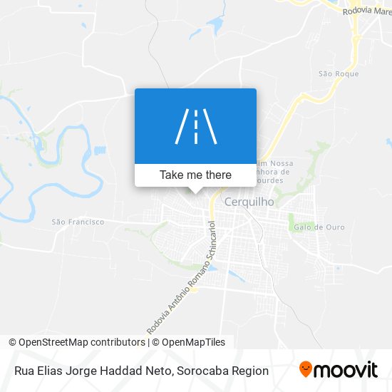 Rua Elias Jorge Haddad Neto map