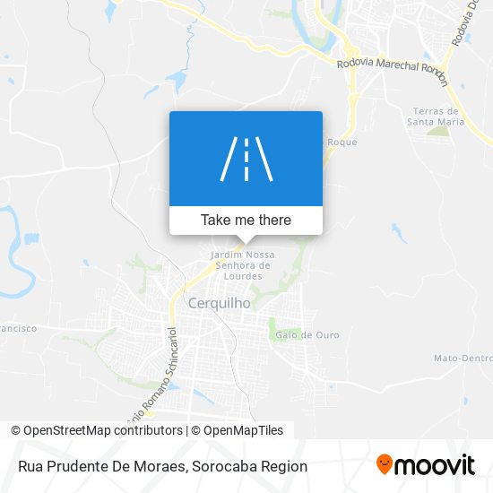 Rua Prudente De Moraes map