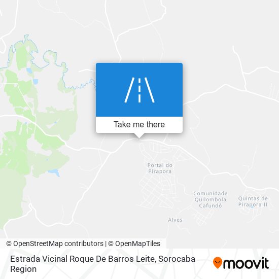 Estrada Vicinal Roque De Barros Leite map