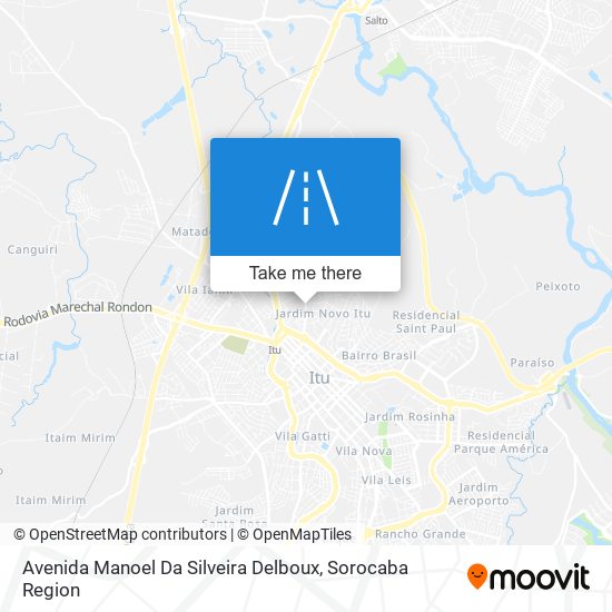 Avenida Manoel Da Silveira Delboux map