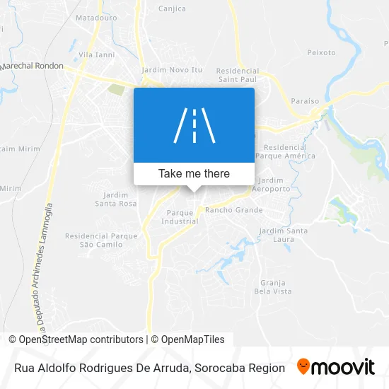 Rua Aldolfo Rodrigues De Arruda map