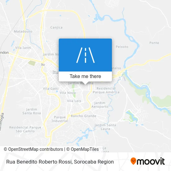 Rua Benedito Roberto Rossi map