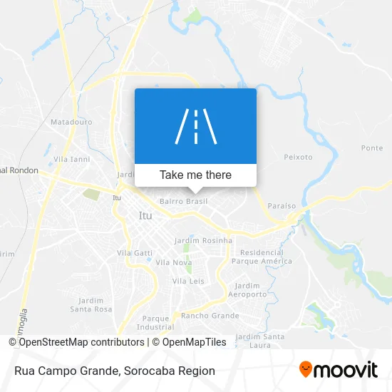 Rua Campo Grande map