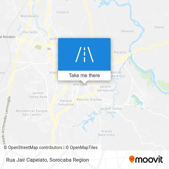 Rua Jair Capelato map
