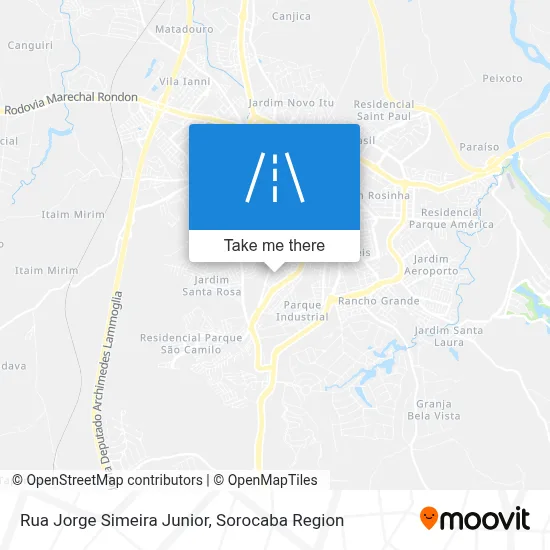 Rua Jorge Simeira Junior map
