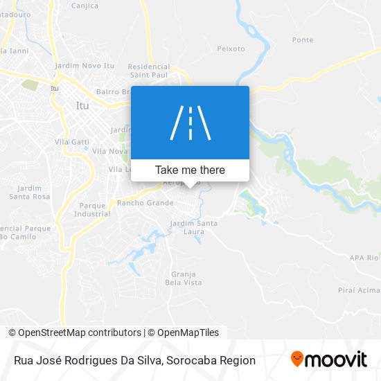 Mapa Rua José Rodrigues Da Silva