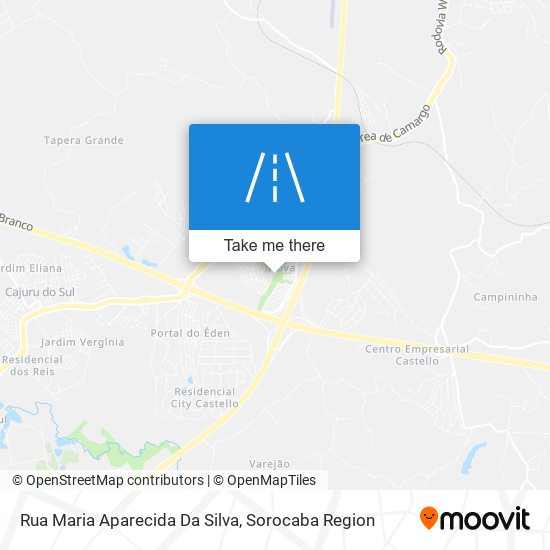 Rua Maria Aparecida Da Silva map