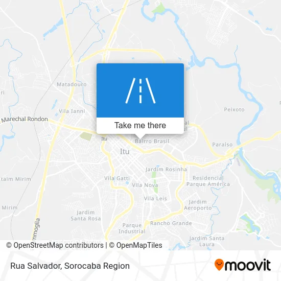 Rua Salvador map