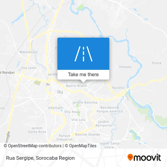Rua Sergipe map