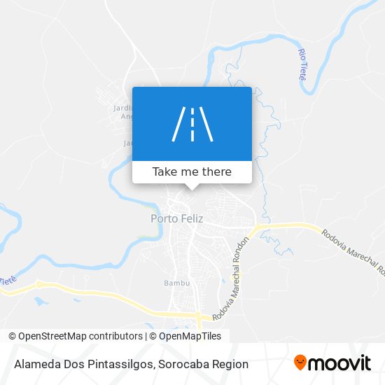 Alameda Dos Pintassilgos map