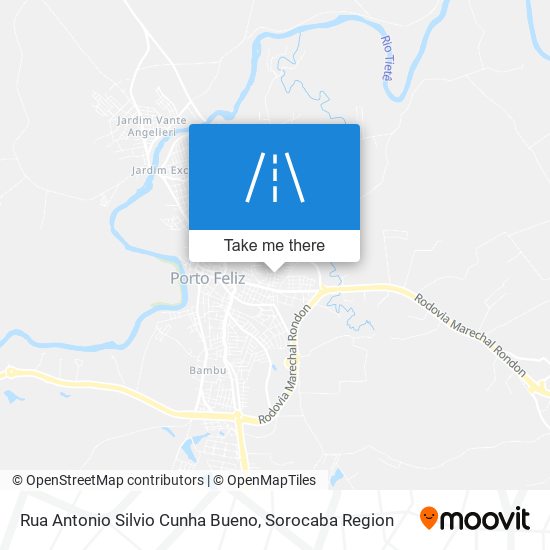 Rua Antonio Silvio Cunha Bueno map