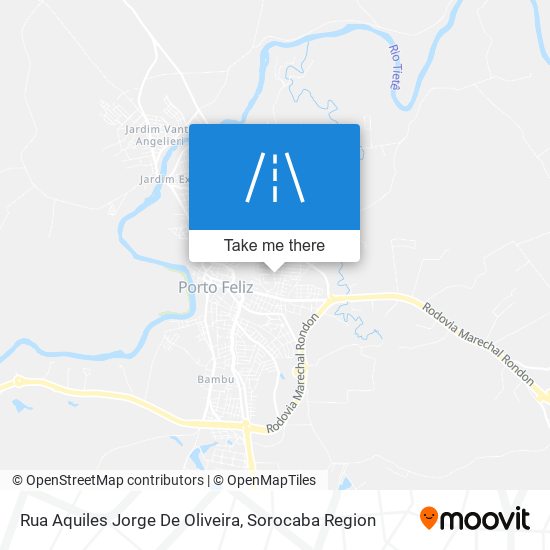 Rua Aquiles Jorge De Oliveira map