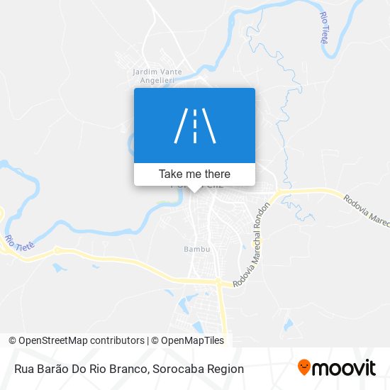 Mapa Rua Barão Do Rio Branco
