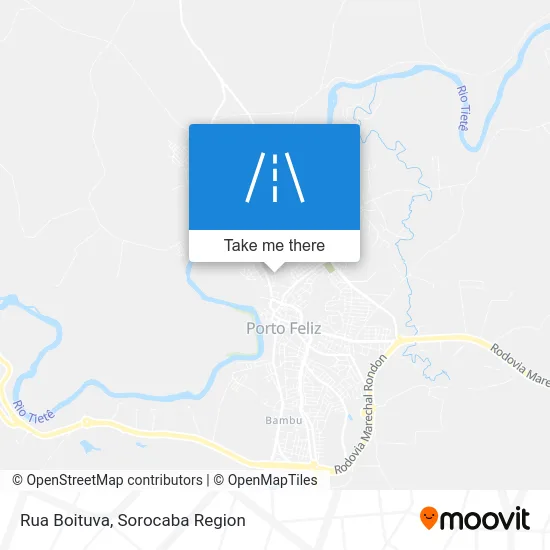 Rua Boituva map