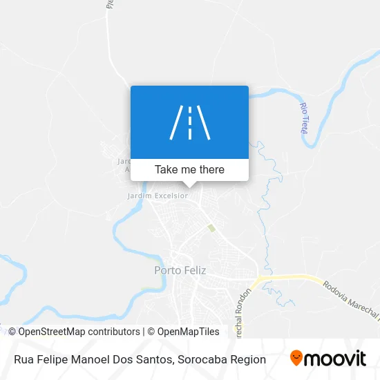 Rua Felipe Manoel Dos Santos map