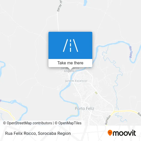 Rua Felix Rocco map