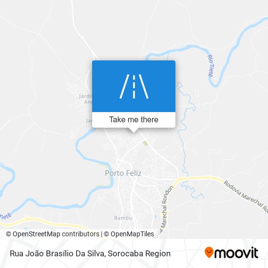 Rua João Brasílio Da Silva map