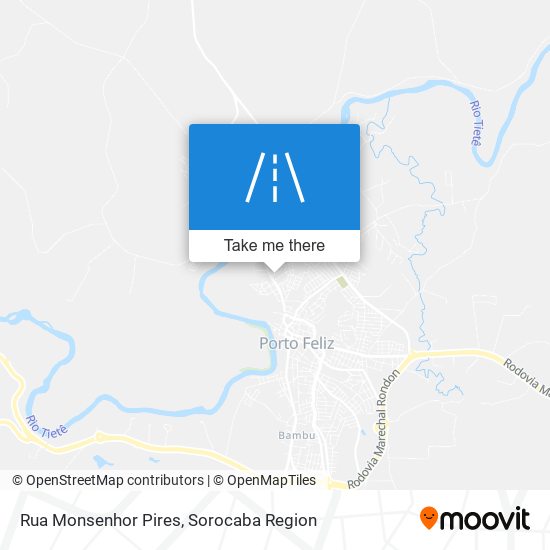 Rua Monsenhor Pires map