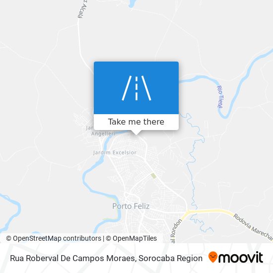 Rua Roberval De Campos Moraes map