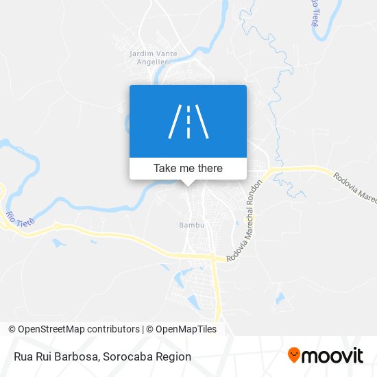 Rua Rui Barbosa map