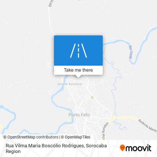 Rua Vilma Maria Boscólio Rodrigues map