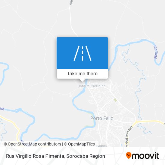 Rua Virgílio Rosa Pimenta map