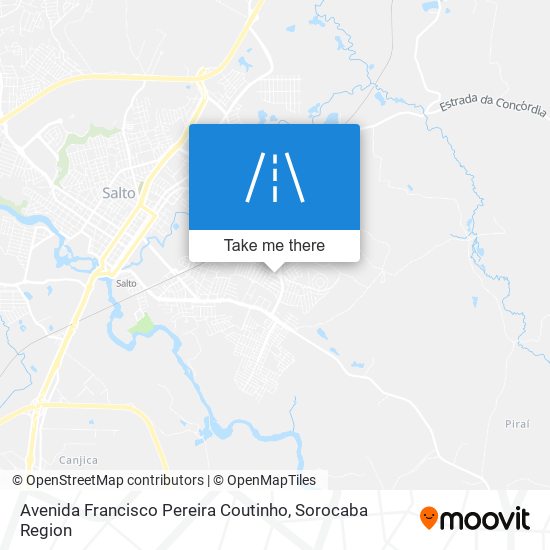 Mapa Avenida Francisco Pereira Coutinho