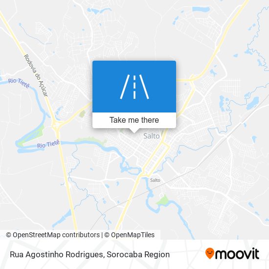 Rua Agostinho Rodrigues map