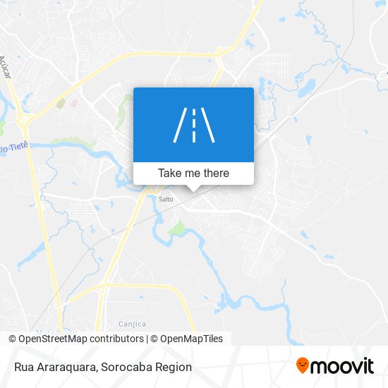 Rua Araraquara map