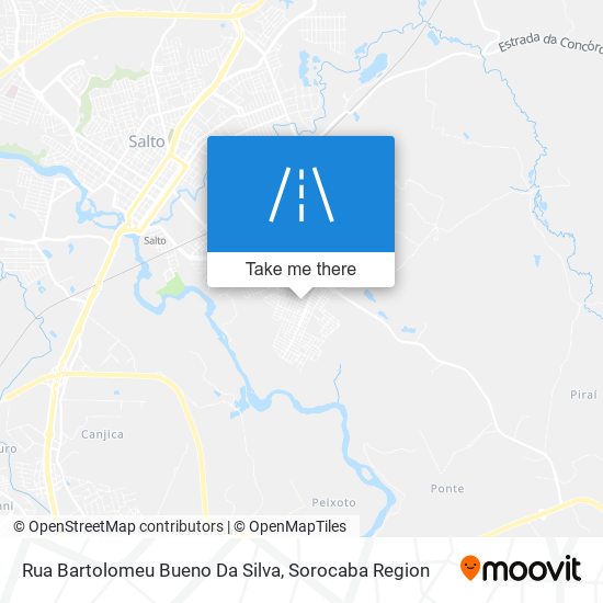 Rua Bartolomeu Bueno Da Silva map