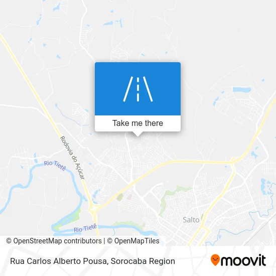 Rua Carlos Alberto Pousa map