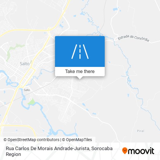 Rua Carlos De Morais Andrade-Jurista map