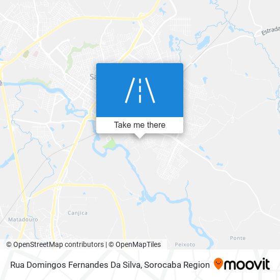 Rua Domingos Fernandes Da Silva map