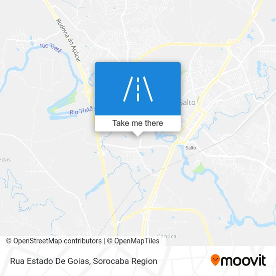 Rua Estado De Goias map