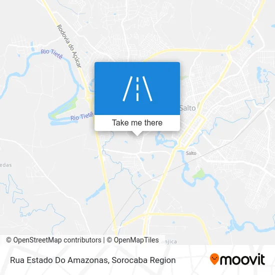 Rua Estado Do Amazonas map